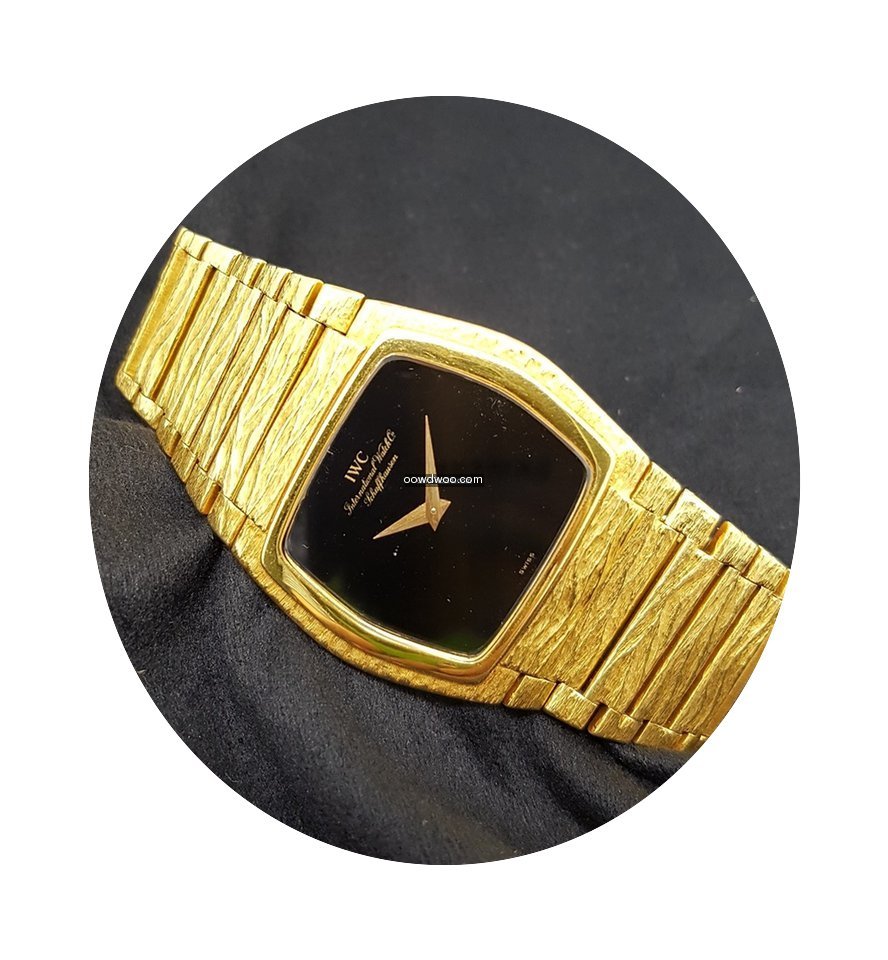 IWC DA VINCI Classic 'Bark' Bracelet Yel...