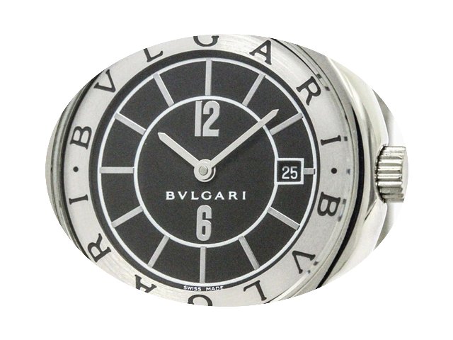 Bulgari Polished Solotempo Steel Quartz ...