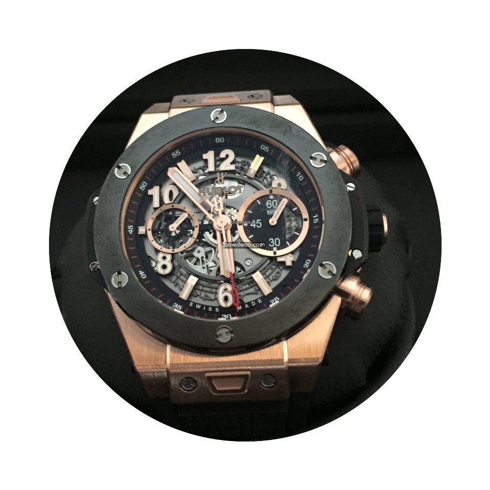 Hublot Big Bang 45 MM Unico King Gold Ce...