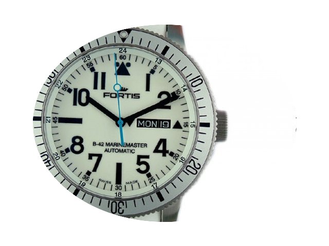 Fortis B-42 Marinemaster Day Date Stahl ...