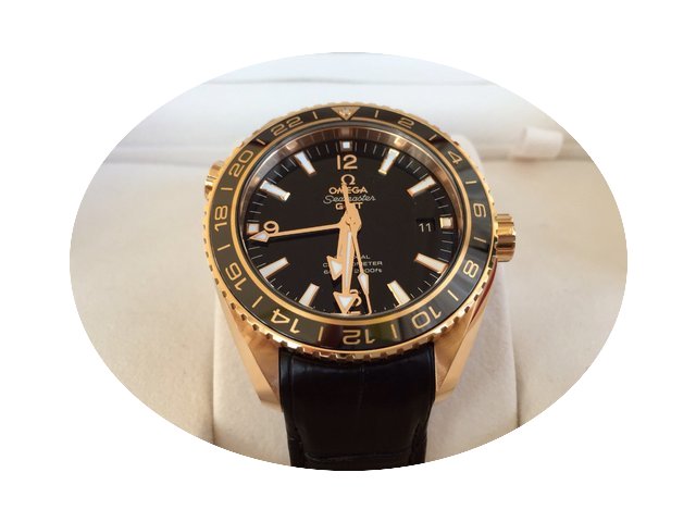Omega Seamaster Planet Ocean GMT Ceragol...