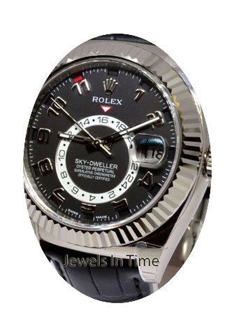 Rolex Sky-Dweller 18k White Gold Mens GM...