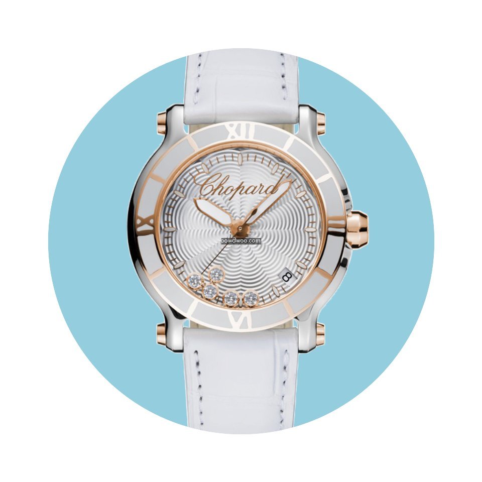 Chopard Happy Sport 36mm Stahl/Roségold...