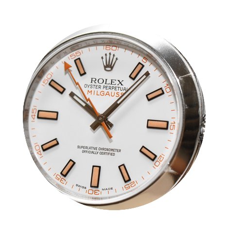 Rolex Milgauss Stahl Neu mit Mwst OVP Re...