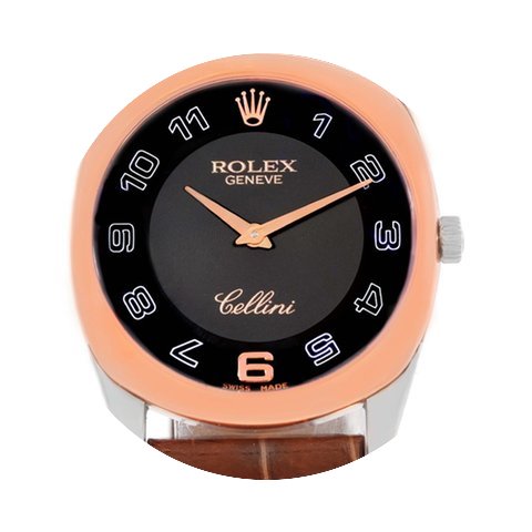 Rolex Cellini Danaos 18k White Rose Gold...