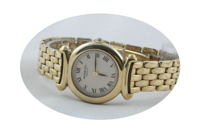 Raymond Weil Damen Uhr 24mm Stahl Vergol...