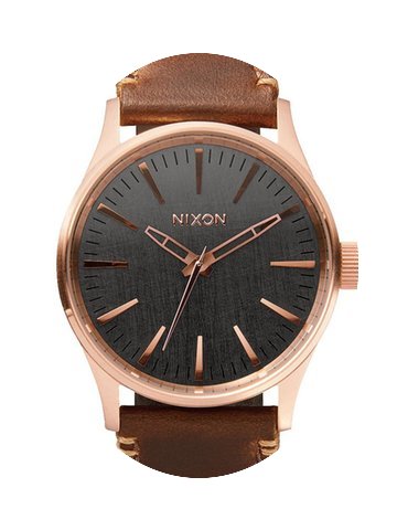 Nixon A377-2001 Sentry 38 Leather Rose G...