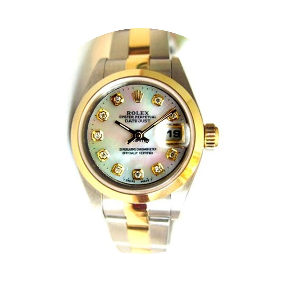 Rolex Datejust Lady's Steel and Gold Oys...