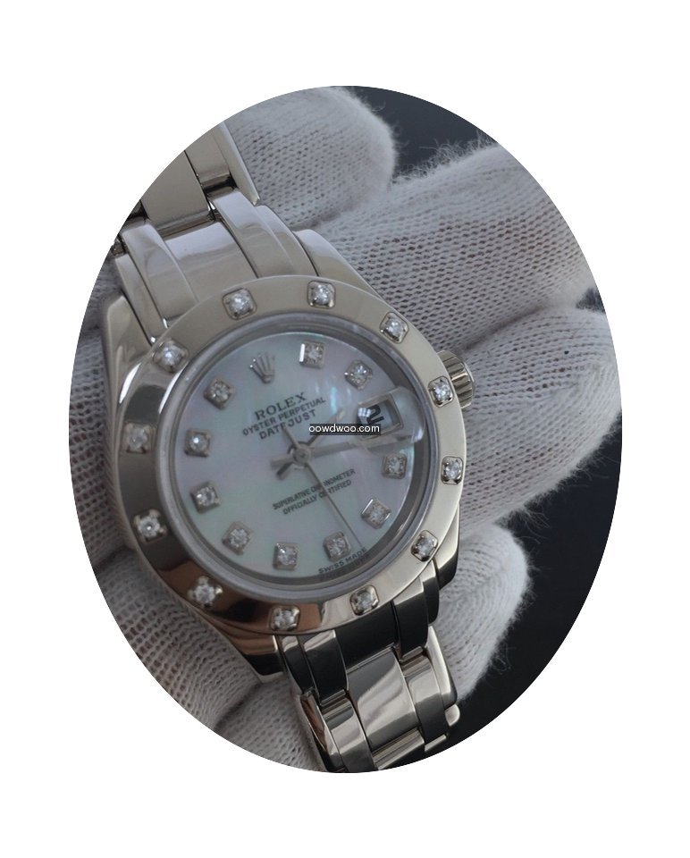Rolex Datejust Pearlmaster Ref 80319 18k...