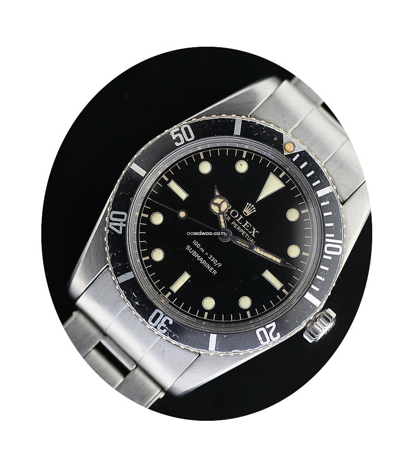 Rolex Perfect Submariner 5508 Gilt...