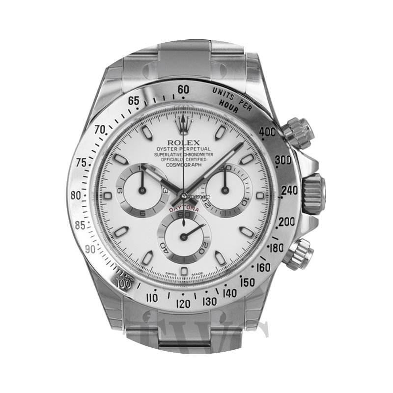 Rolex Daytona White/Steel Ø40mm - 11652...