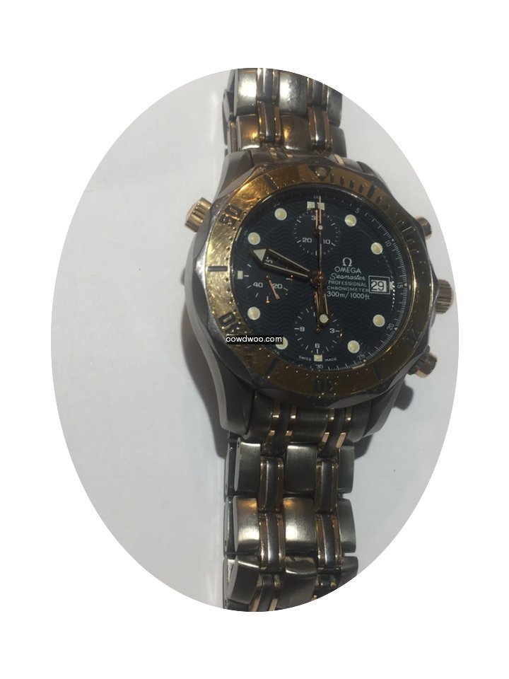 Omega Seamaster Pro 300m Chronograph 18k...