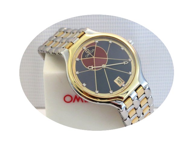 Omega De Ville Symbol Sun Goud/Staal...