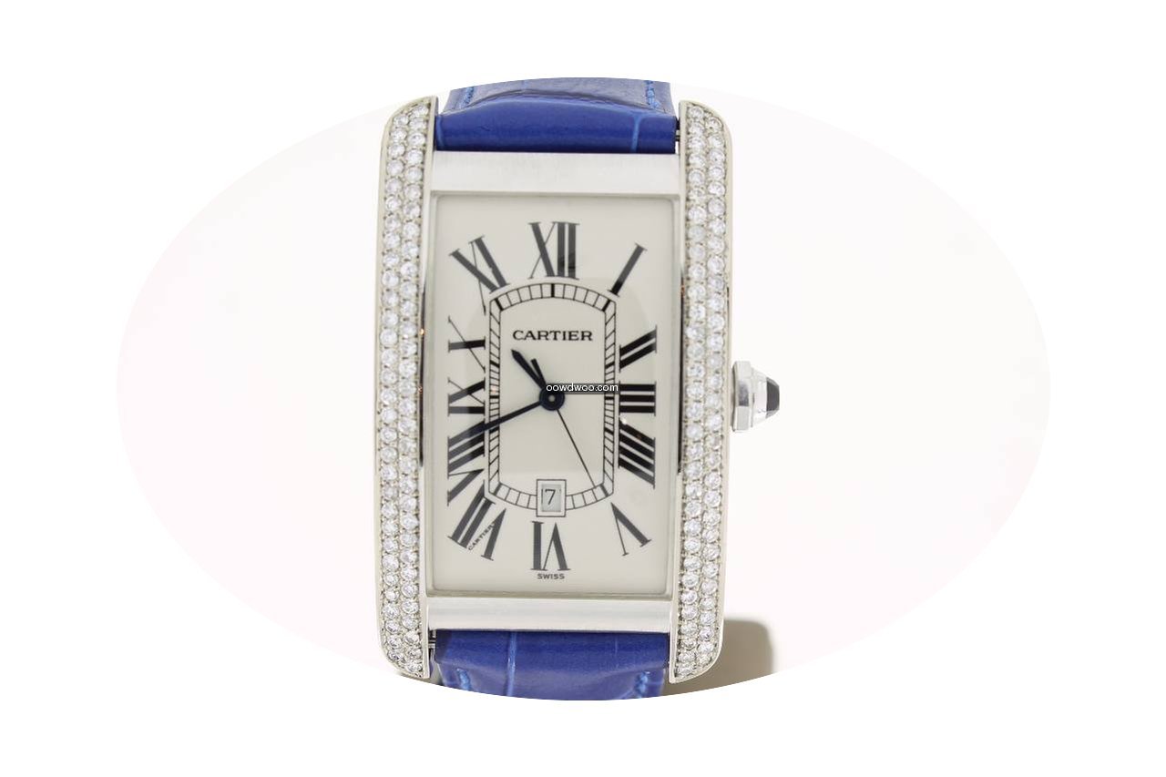 Cartier Tank Américaine 18KWhiteGold (B...