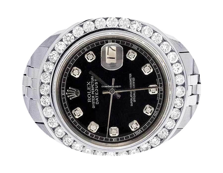 Rolex Mens Rolex Datejust 36MM Quickset ...