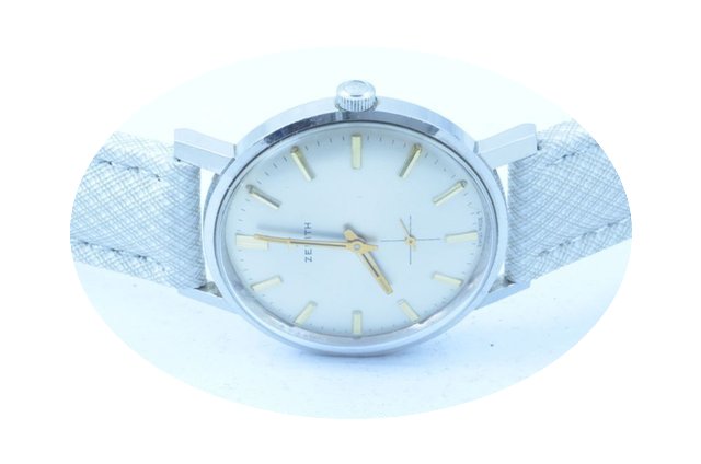 Zenith Herren Uhr Stahl/stahl 34mm Rar H...