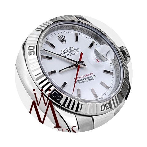 Rolex Datejust Turn-o-graph White Dial R...