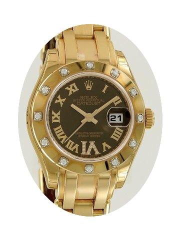 Rolex Datejust Lady Pearlmaster Everose/...