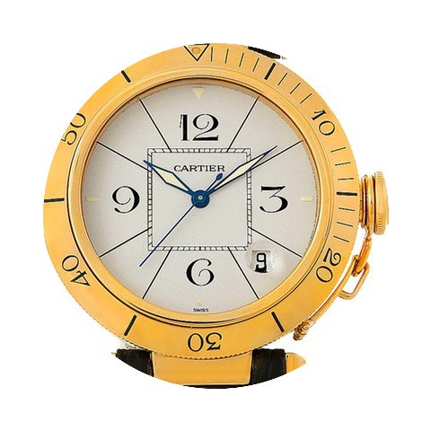 Cartier Pasha 38mm 18k Yellow Gold Autom...