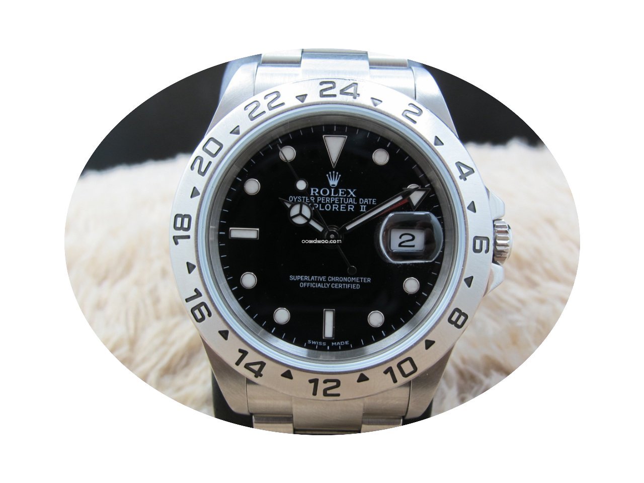 Rolex EXPLORER 2 16570 Black Dial (SEL) ...