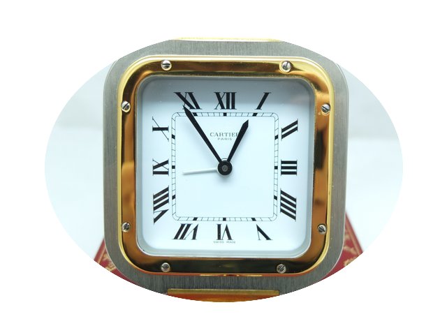 Cartier Table Clock Santos...