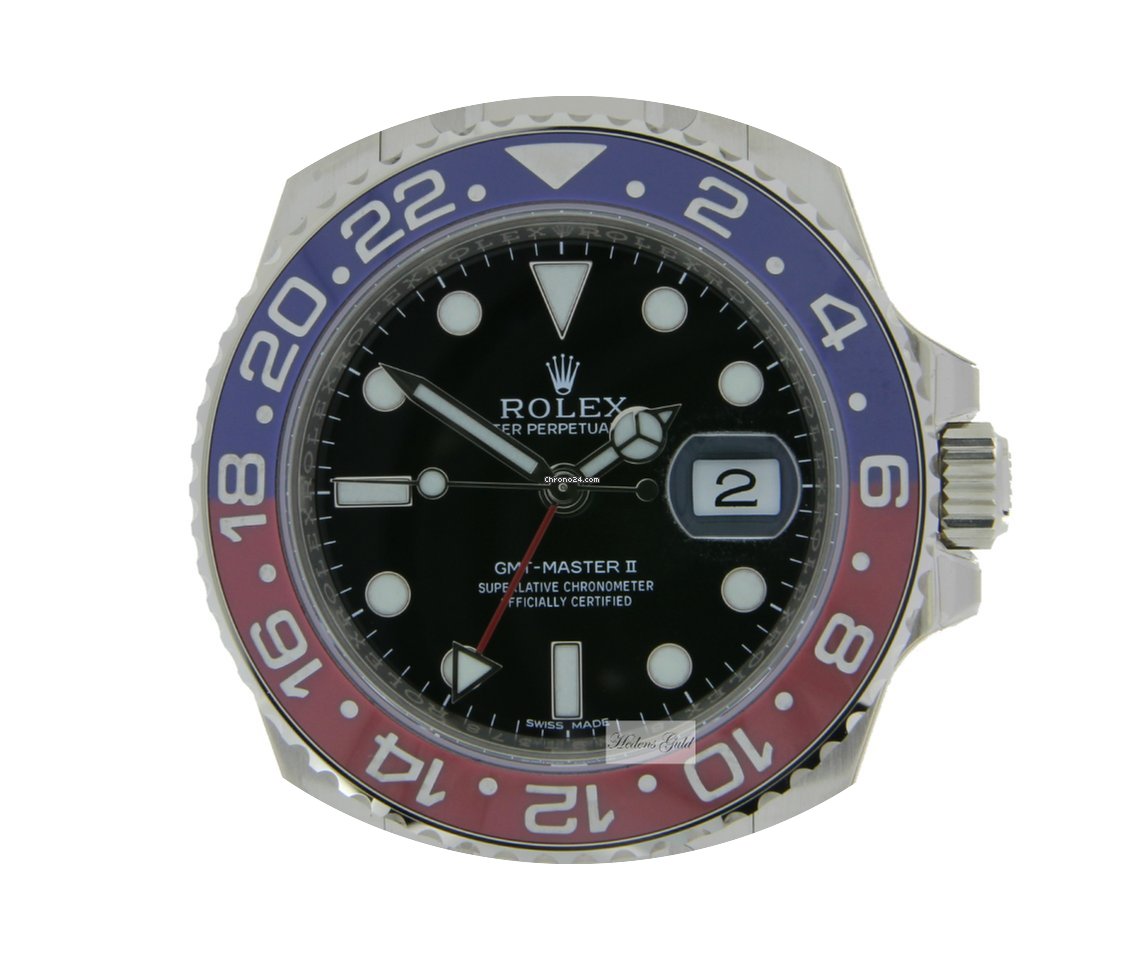 Rolex GMT-MASTER II Whitegold Pepsi...