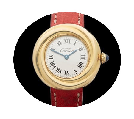 Cartier Must de Cartier Trinity Vermeil ...