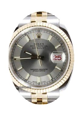 Rolex Datejust 36 116233-STSSFJ Steel wi...