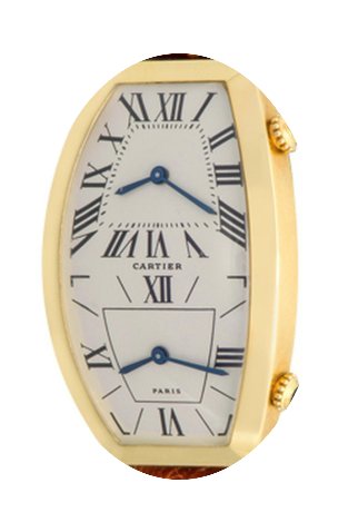 Cartier Tonneau Dual Timezone W1502853...