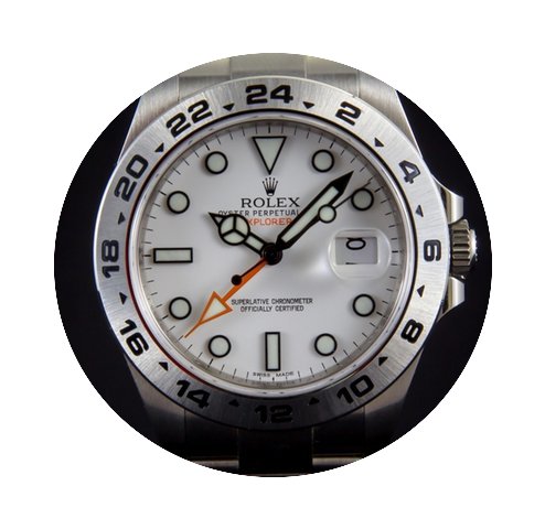 Rolex Explorer II 42mm Orange Hands Whit...