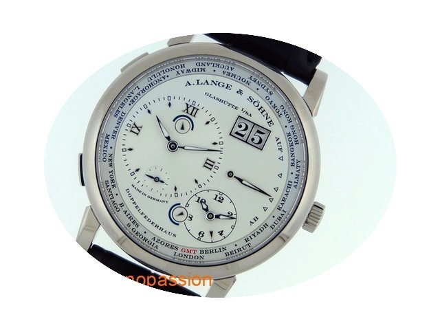 A. Lange & Söhne Lange 1 Time Zone ...