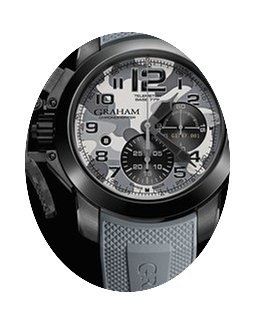 Graham Chronofighter Oversize Black Arro...