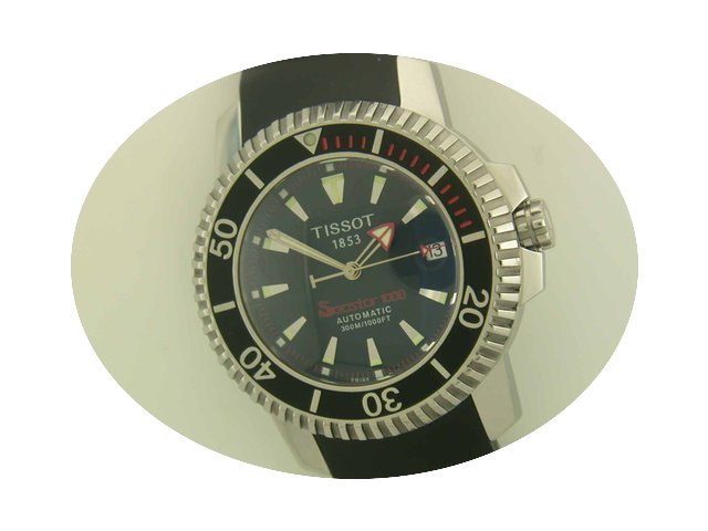 Tissot Seastar 1000 steel automatic...