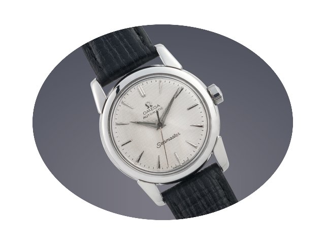 Omega Gents Seamaster steel automatic...
