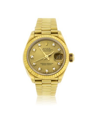 Rolex Datejust 18ct Yellow Gold Ladies F...