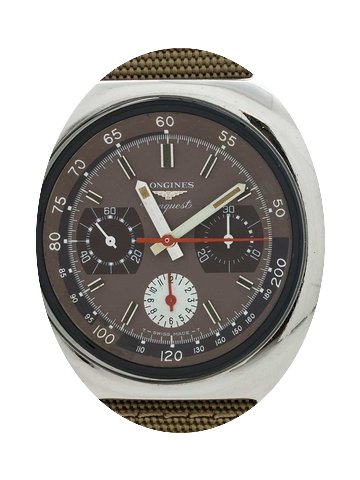 Longines SS Conquest Chronograph circa 1...