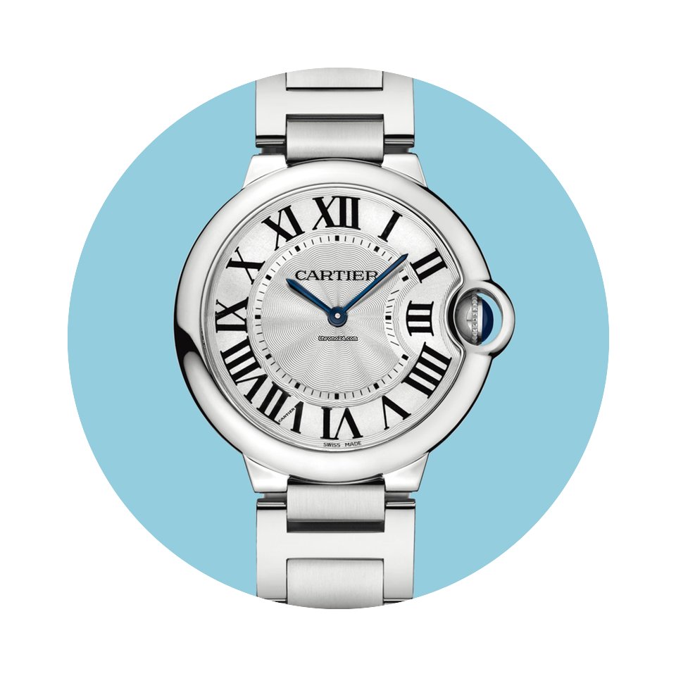 Cartier Ballon Bleu 36 mm Stahl -NEU-...