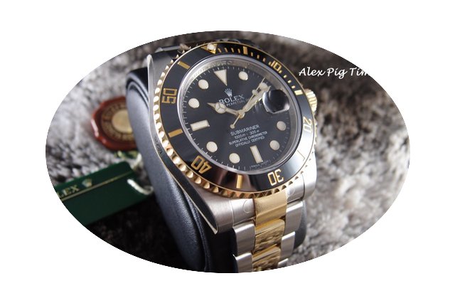 Rolex 18K Gold & SS 116613LN Submari...