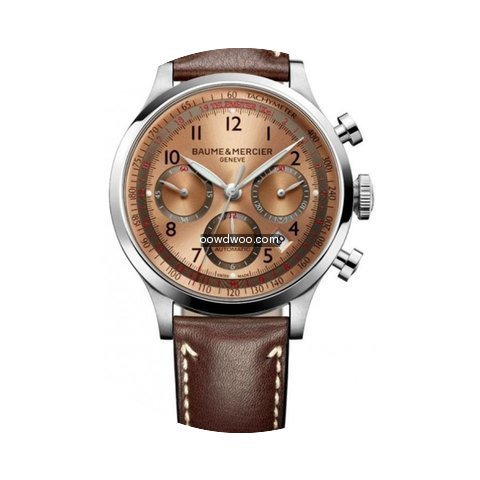 Baume & Mercier Capeland Copper Dial Chr...