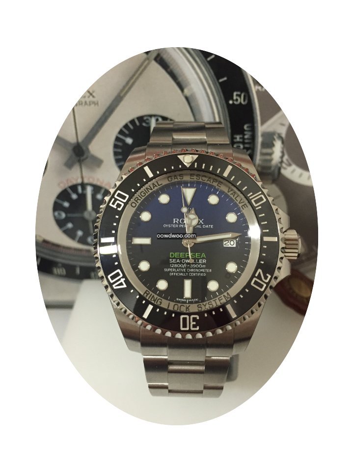 Rolex Deepsea sea dweller blue dial...