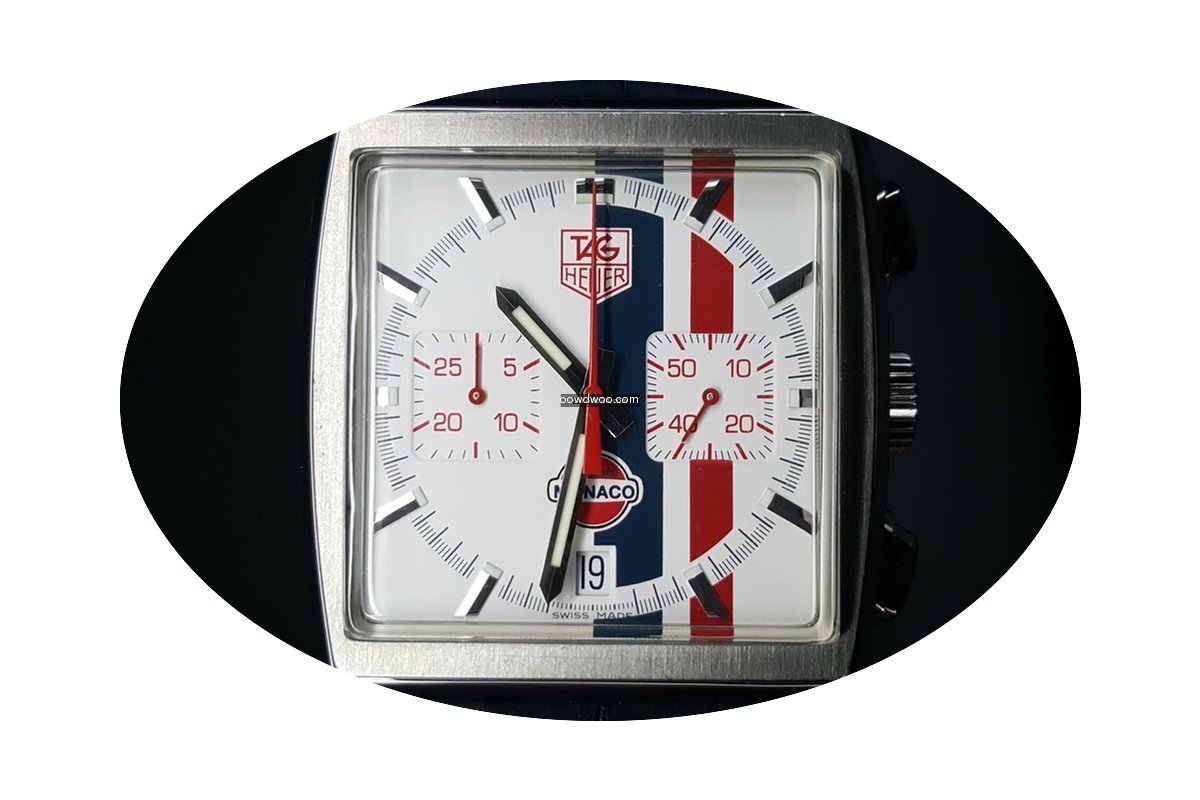 TAG Heuer Monaco Gulf steve Mcqueen...
