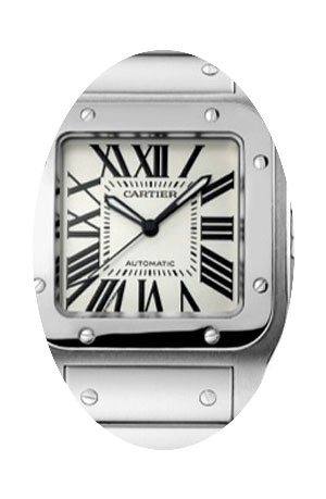 Cartier SANTOS 100 XL STAINLESS STEEL ON...