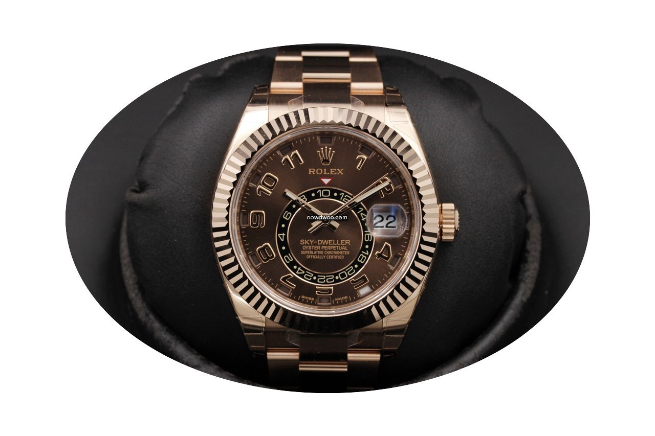 Rolex Sky Dweller 326935 Rose Gold...