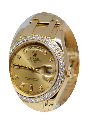 Rolex Masterpiece Day-Date 39mm 18k Gold...