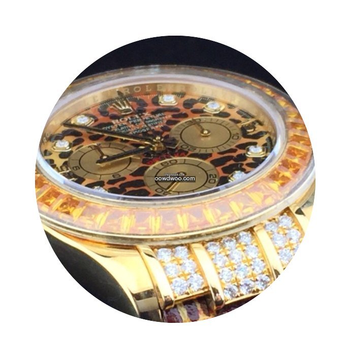 Rolex DAYTONA LEOPARD 116598 SACO...