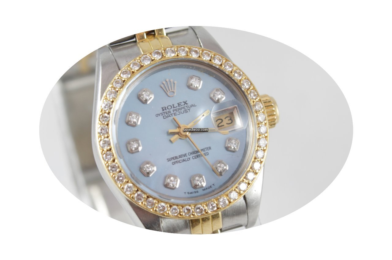 Rolex Oyster Perpertual Datejust Diamond...