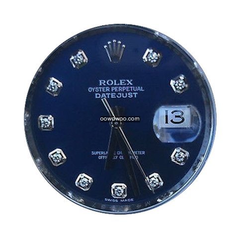 Rolex Datejust President Custom Diamomd ...