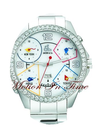 Jacob & Co. The Five Time Zone Stain...