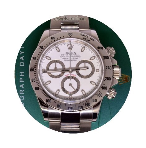 Rolex Daytona Chronograph Steel White Di...