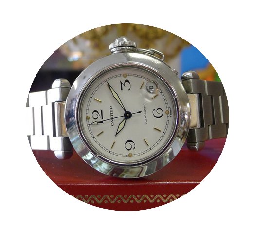 Cartier Pasha Ref. 2324 Stainless Steel ...